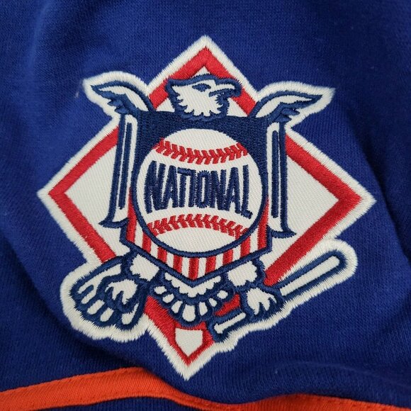 '47 New York Mets Trifecta 47 Shortstop Pullover Men Hoodie XL Blue/Orange New - Picture 8 of 11